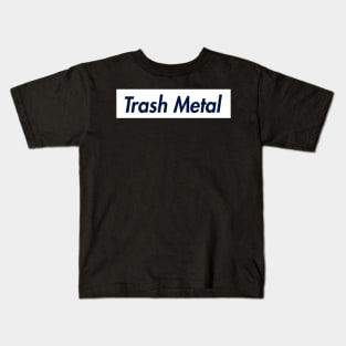 SUPER LOGO TRASH METAL Kids T-Shirt